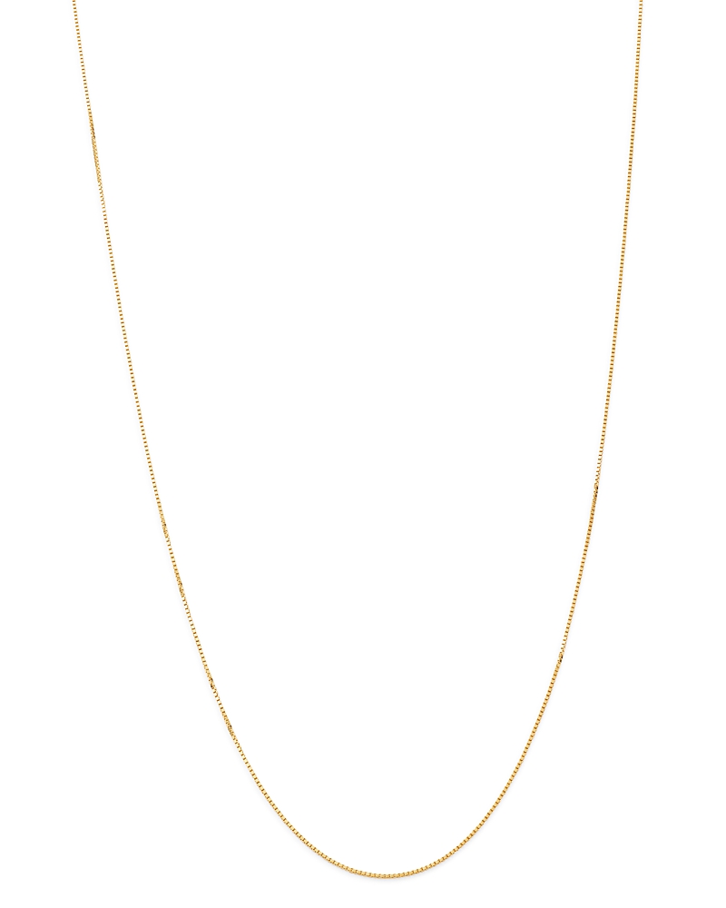 Bloomingdale's Box Link Chain Necklace In 14k Yellow Gold - Exclusive In Yellow Gold