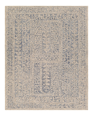 surya granada gnd-2318 96x120 rectangle wool area rug in navy/light blue/ivory