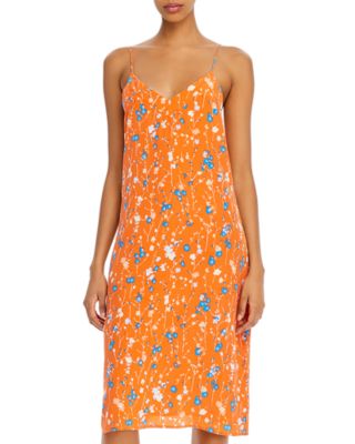 Equipment - Jules Floral-Print Silk Dress