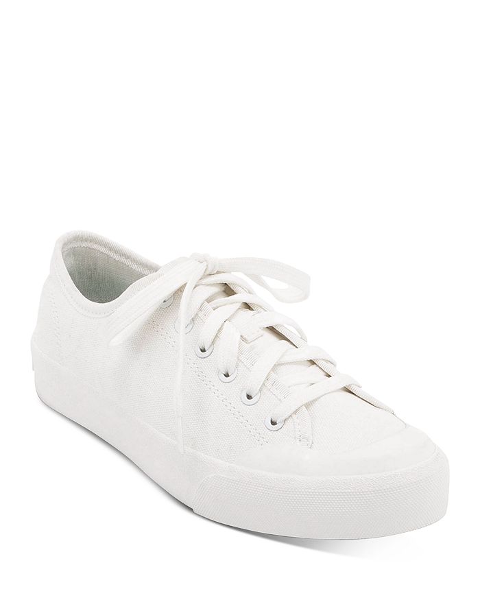 Dolce Vita Unisex Bryton Sneakers In White Canvas