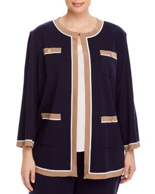 misook plus size jackets
