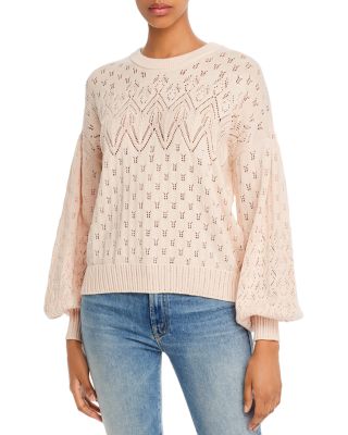 Joie Phillipa Pointelle Knit Sweater 
