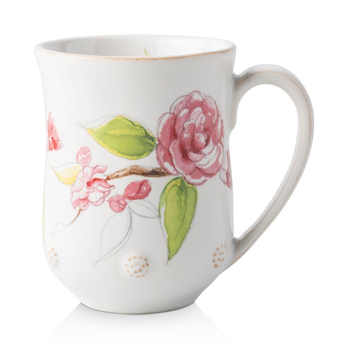 Shop Juliska Berry & Thread Floral Sketch Camellia Mug