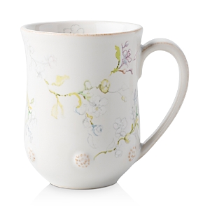 Shop Juliska Berry & Thread Floral Sketch Camellia Mug In Jasmine
