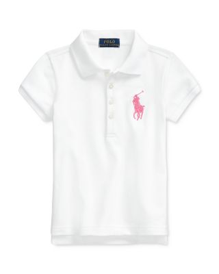 big pony stretch mesh polo