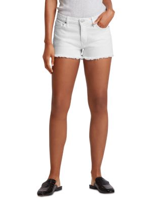white jean shorts womens