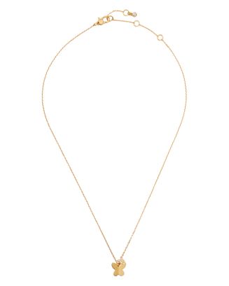 kate spade new york In a Flutter Butterfly Pendant Necklace, 17 ...