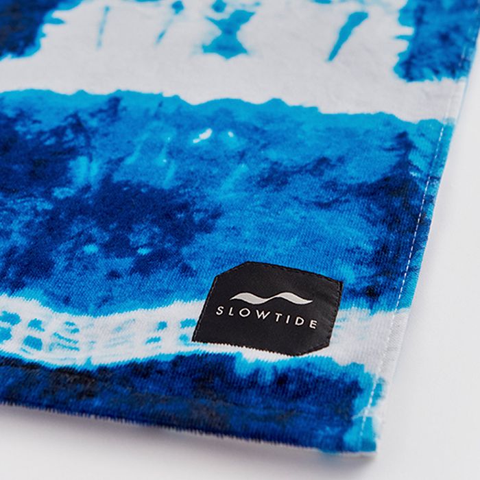 Shop Slowtide Indigo Sun Beach Towel In Blue