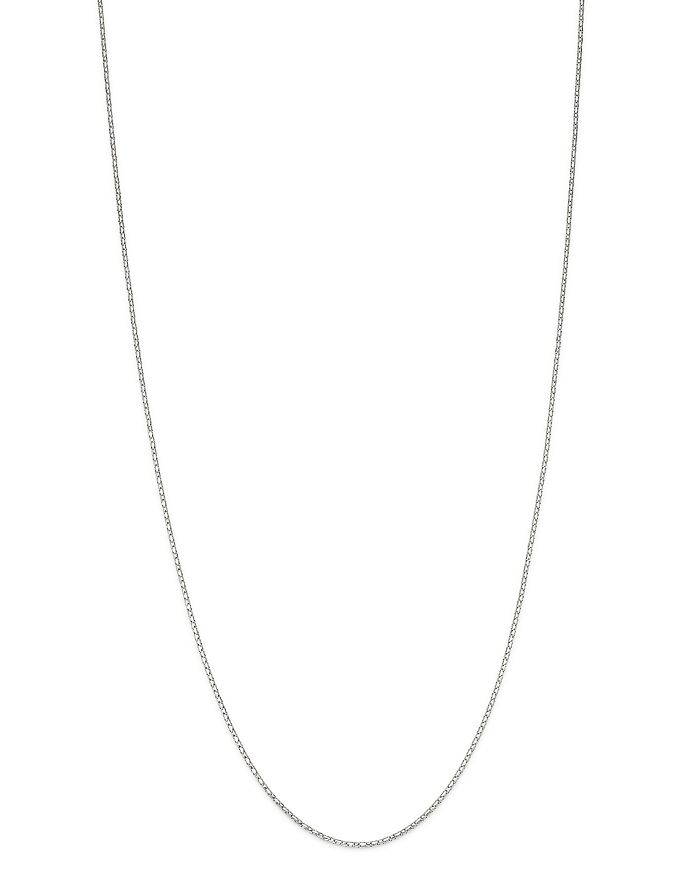 Bloomingdale's Bird Cage Link Chain Necklace In 14k White Gold - 100% Exclusive