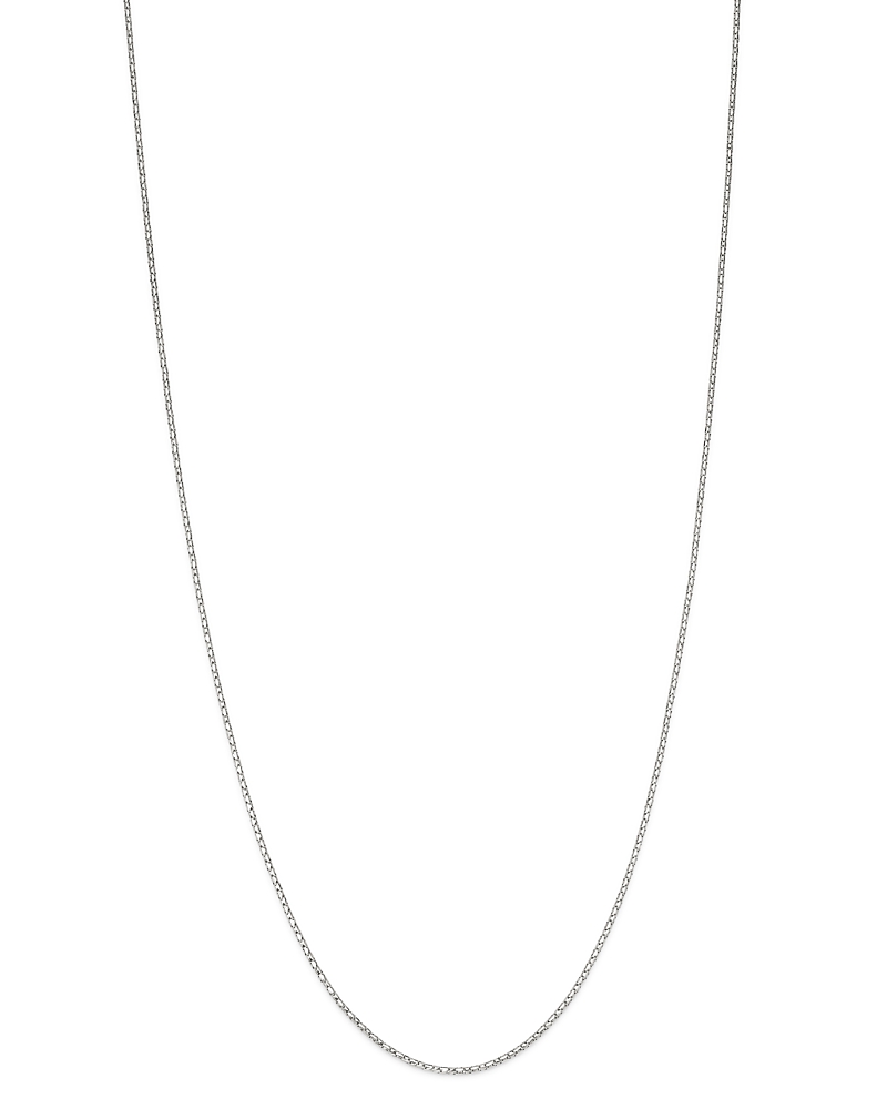 Bloomingdale's Fine Collection Bird Cage Link Chain Necklace in 14K White Gold