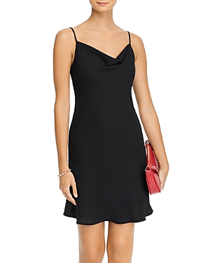 AQUA COWL NECK SLEEVELESS MINI DRESS - 100% EXCLUSIVE 91494