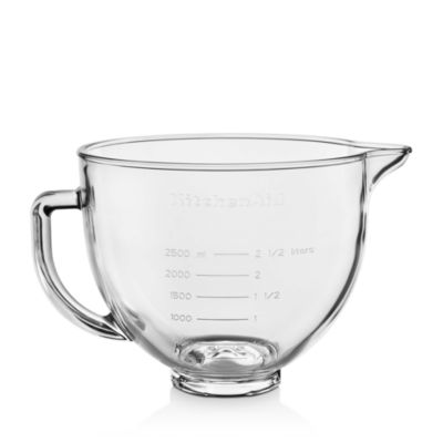 KitchenAid - 5-Quart Glass Bowl with Lid