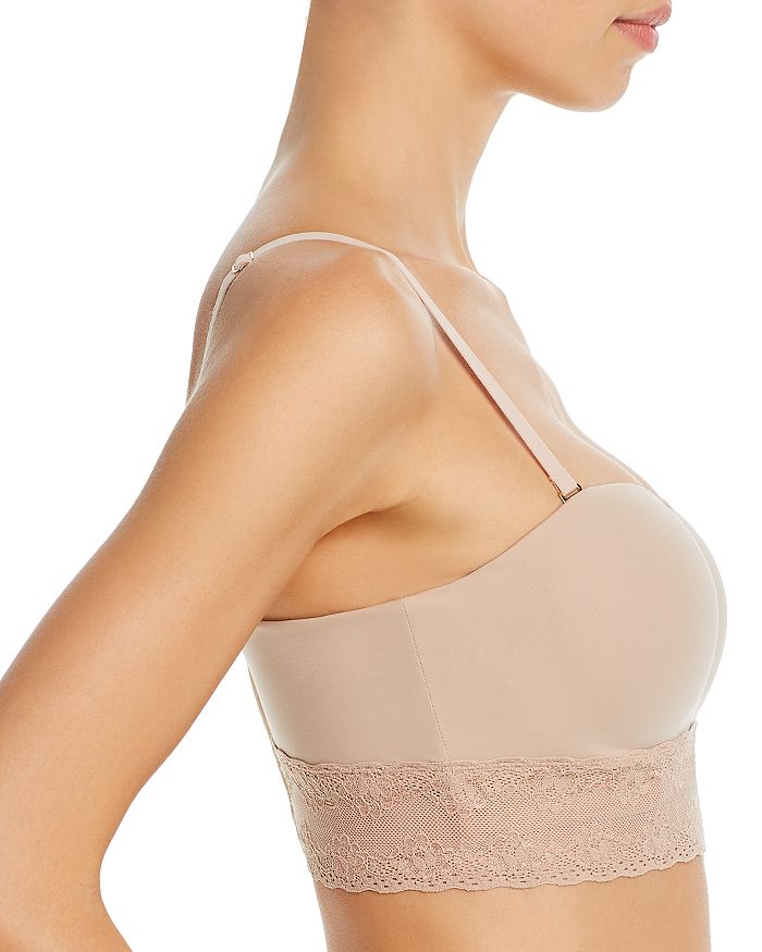 Shop Natori Bliss Perfection Strapless Bra In Cafe
