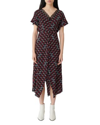 maje midi dress