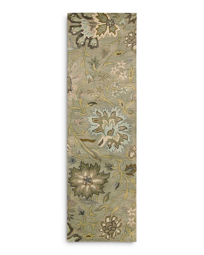 Nourison Jaipur Ja41 Runner Area Rug, 2'4 X 8' In Silver