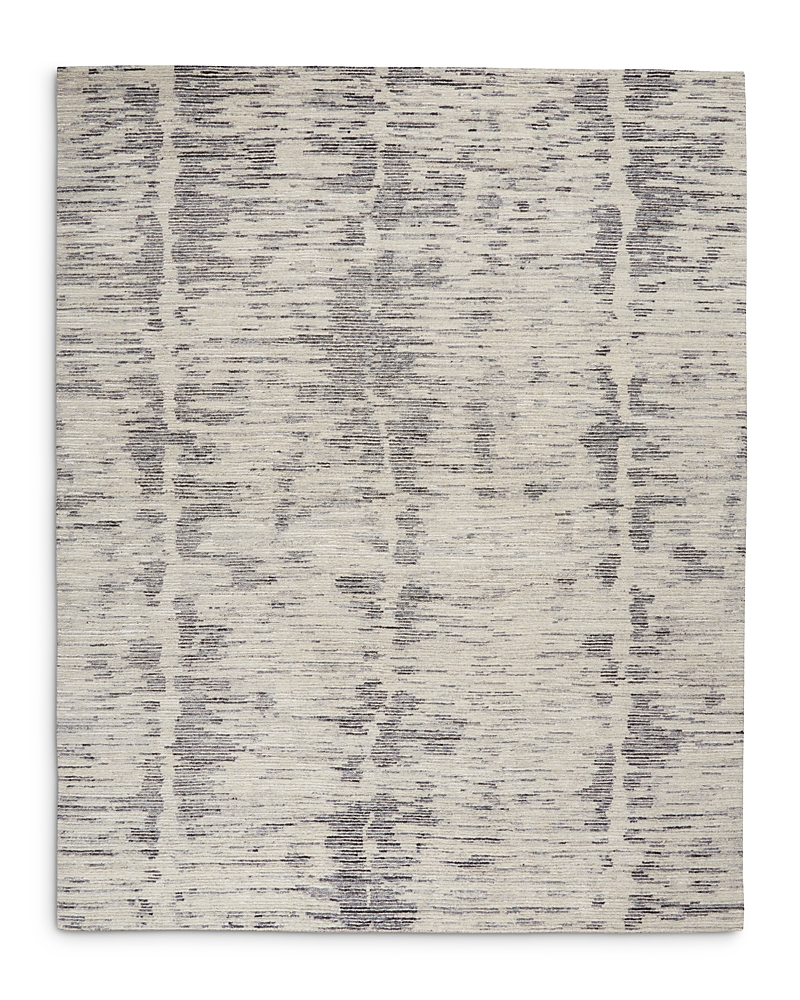 Nourison Ocean Ocp03 Area Rug, 7'9 X 9'9 In Cream/charcoal