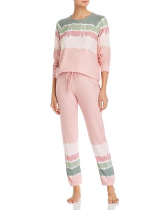 Cielo’s Legacy - Aqua Pajama with Fuchsia Neck & Trim/Sleeves