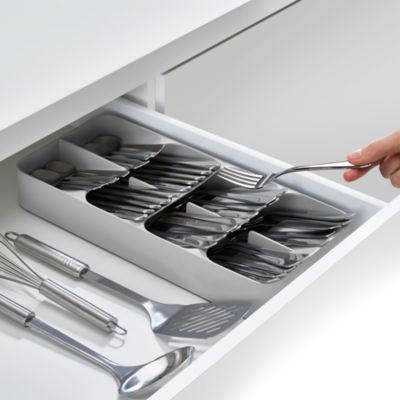DrawerStore Large Compact Cutlery Organizer