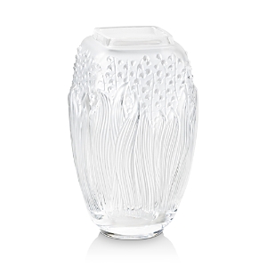 Shop Lalique Muguet Vase In Clear