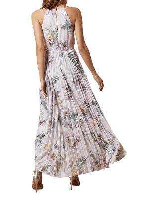 chinese dress ladies Pretty in Pleats Maxi Dress: Mauve Small / Mauve