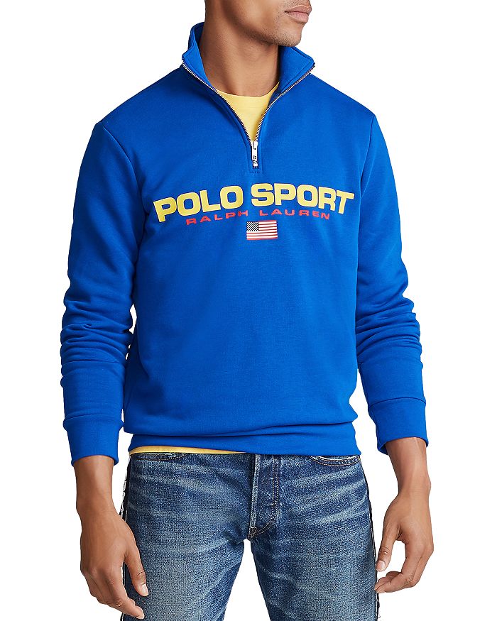 POLO RALPH LAUREN Sport Fleece Half-Zip Sweatshirt,710750456001