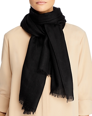 Fraas Cashmere Scarf In Black