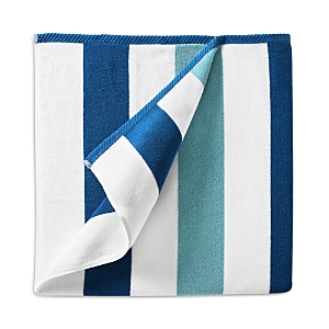 Laguna Beach Textile Co. Laguna Beach Cabana Beach Towel In Marine Blue & Sea Glass