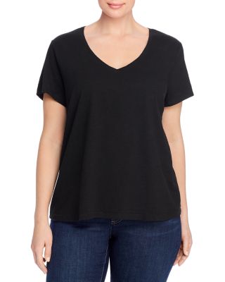 eileen fisher v neck tee