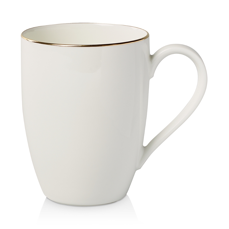 Villeroy & Boch Anmut Gold Mug In White