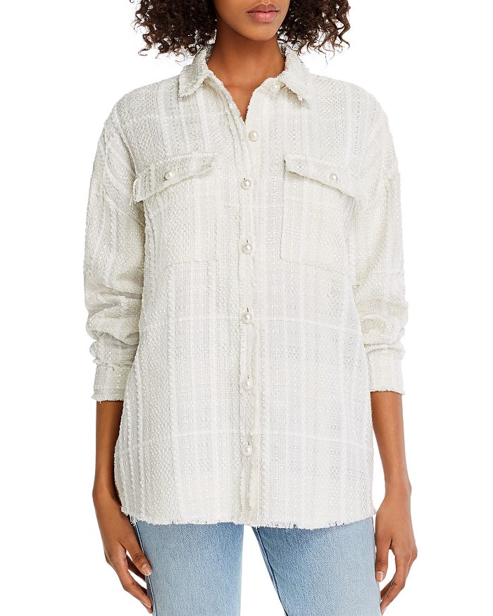 Notes du Nord O'Connor Tweed Shirt | Bloomingdale's
