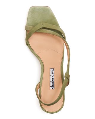 charles david strappy heels