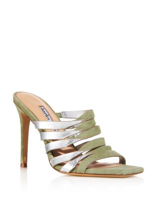 slip in high heel sandals