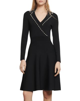 a line embellished dress