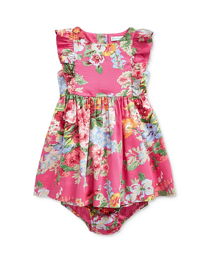 Ralph lauren floral fit and flare dress sales
