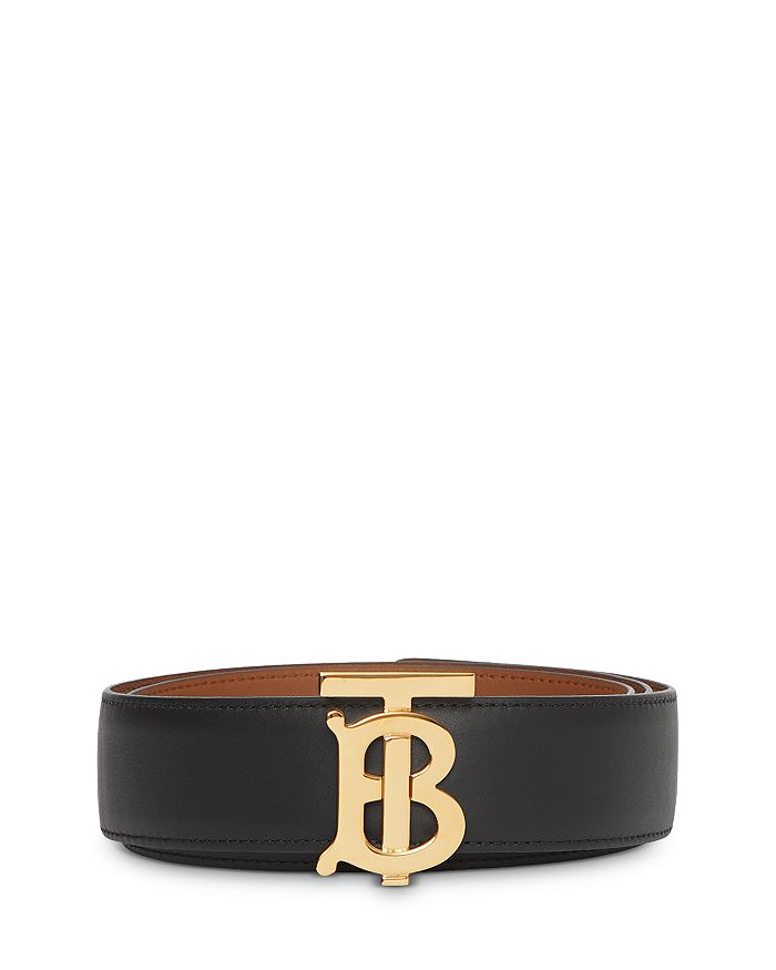 Burberry Reversible Monogram Motif Leather Belt | Bloomingdale's