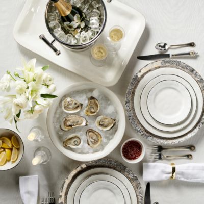 Puro Whitewash Footed Fruit Bowl