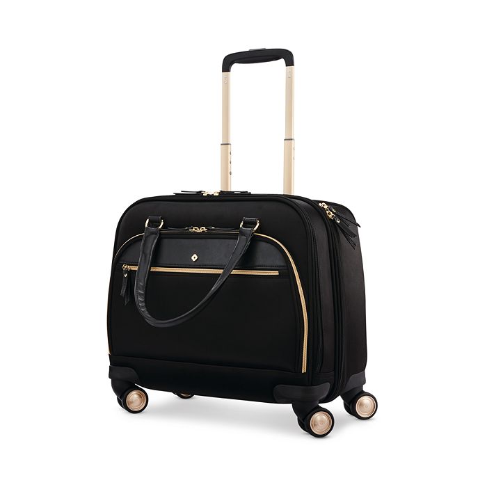 Shop Samsonite Mobile Solutions Mobile Office Spinner Suitcase In Black