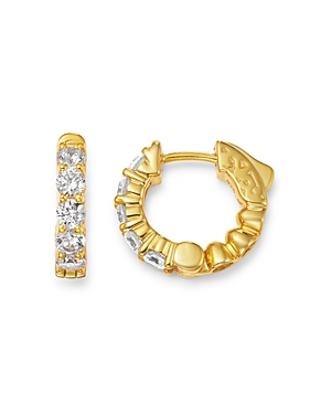 Bloomingdale's Diamond Huggie Hoop Earrings in 14K Yellow Gold, 1 ct. t.w. - 100% Exclusive