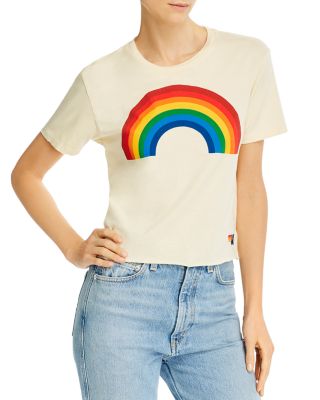 Aviator Nation - Big Rainbow Graphic Boyfriend Tee