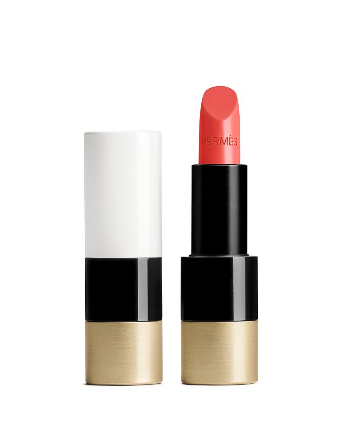 Pre-owned Hermes Rouge , Satin Lipstick In Corail Flamingo
