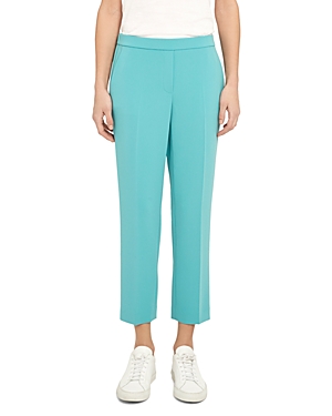 THEORY TREECA CREPE PULL-ON PANTS,K0109203