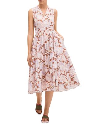 kate spade new york Bloom Burnout Midi Dress | Bloomingdale's