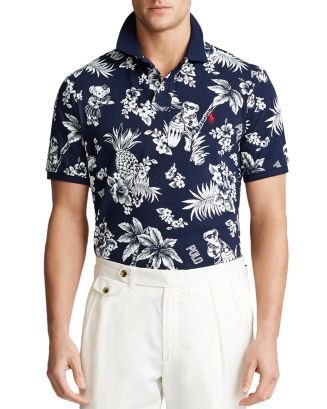Polo Ralph Lauren Custom Slim Fit Tropical Polo Bear Shirt | Bloomingdale's