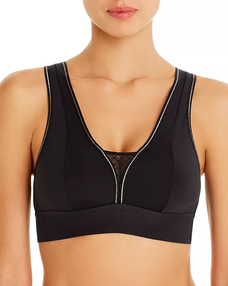 Simone Perele Harmony Low Impact Lace Trim Sports Bra