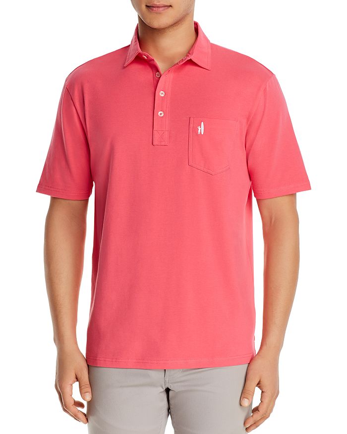 Johnnie-o The Original Classic Fit Polo Shirt In Strawberry