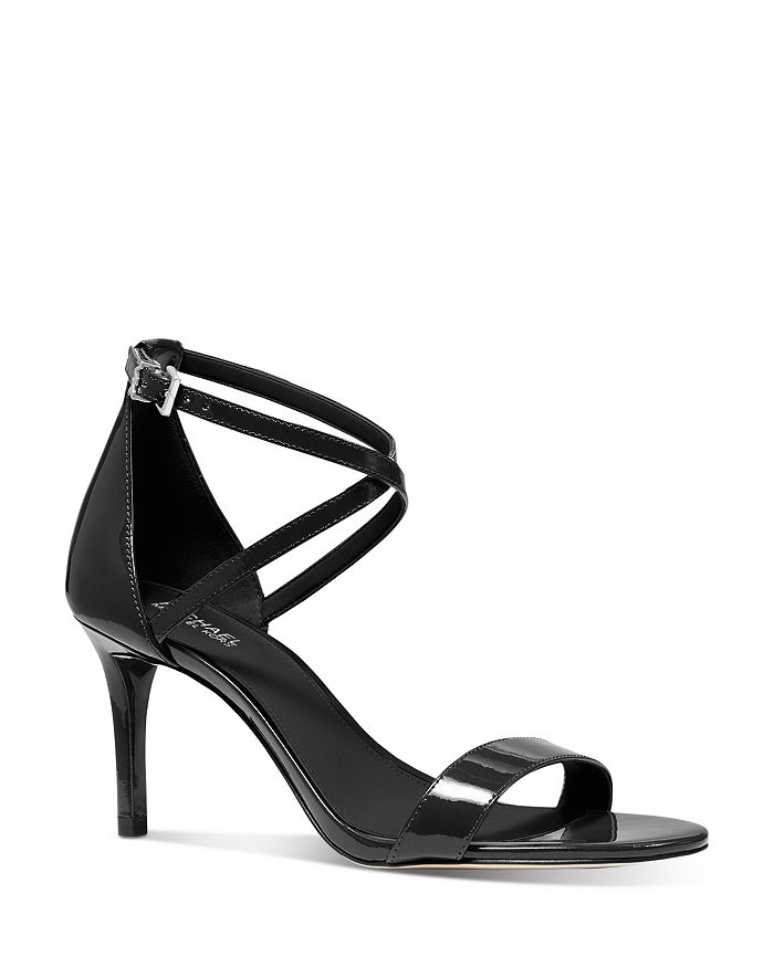 Michael Michael Kors Women's Ava Strappy High-heel Sandals In Black ...
