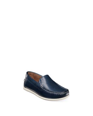 Florsheim Boys Jasper Venetian Loafers - Driving Style Shoes Toddler To Big Kid