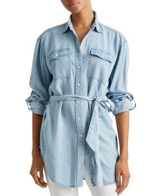 ralph lauren pale blue shirt