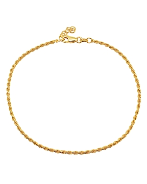 Aqua Rope Chain Ankle Bracelet - 100% Exclusive In Gold