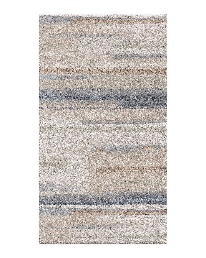 Palmetto Living Orian Next Generation Modern Motion Area Rug, 9' X 13' In Muted Blue